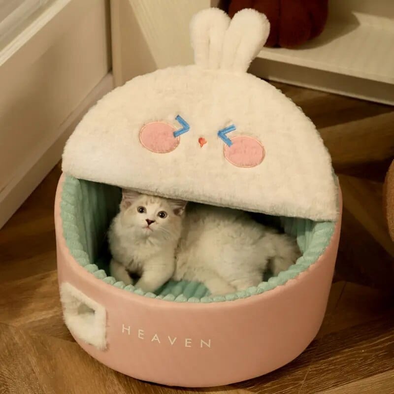 Pink Cat Nest Cat Casual