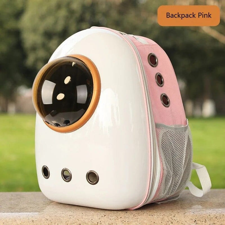 Backpack Pink HOOPET Cat Carrier Backpack Breathable Cat Travel Outdoor Shoulder Bag Small Dogs Portable Packaging Folding Pet Supplies Cat Casual