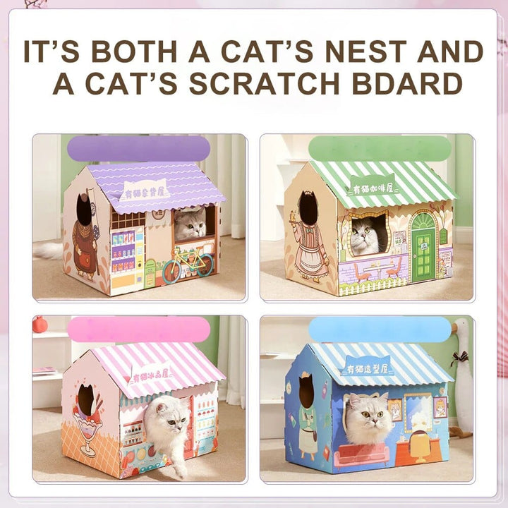 Cats Katten Scratch Board Cat Casual