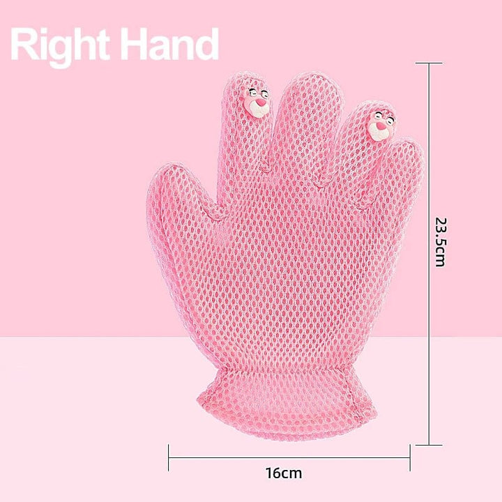 Right Hand Combing Gloves Cat Grooming Cat Casual
