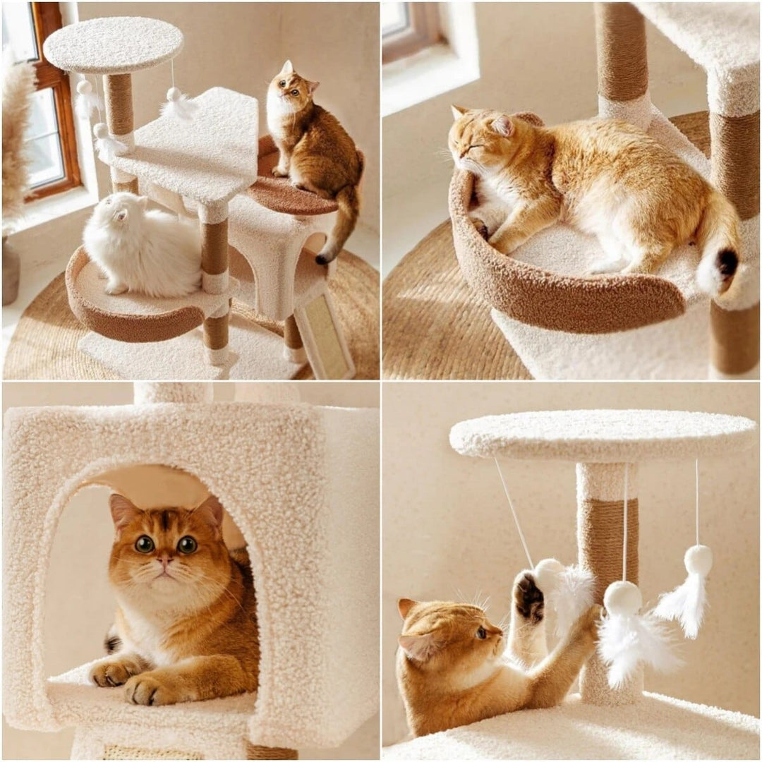 Multi-level Cat Tower Cat Casual