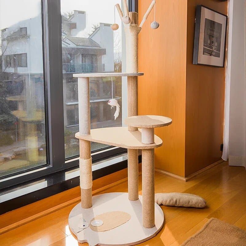 Wooden Cat Towers Cat Casual